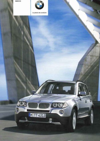 Brochure bmw x3 - brochure,